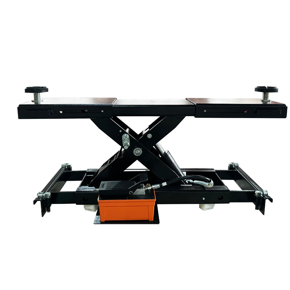 Katool 5000LB  Sliding Bridge Jack Adjustable Width 4 Post Lift  Rolling Jack