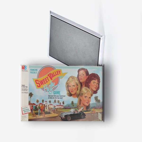 Sweet Valley High Board Game Refrigerator Magnet 2x3
