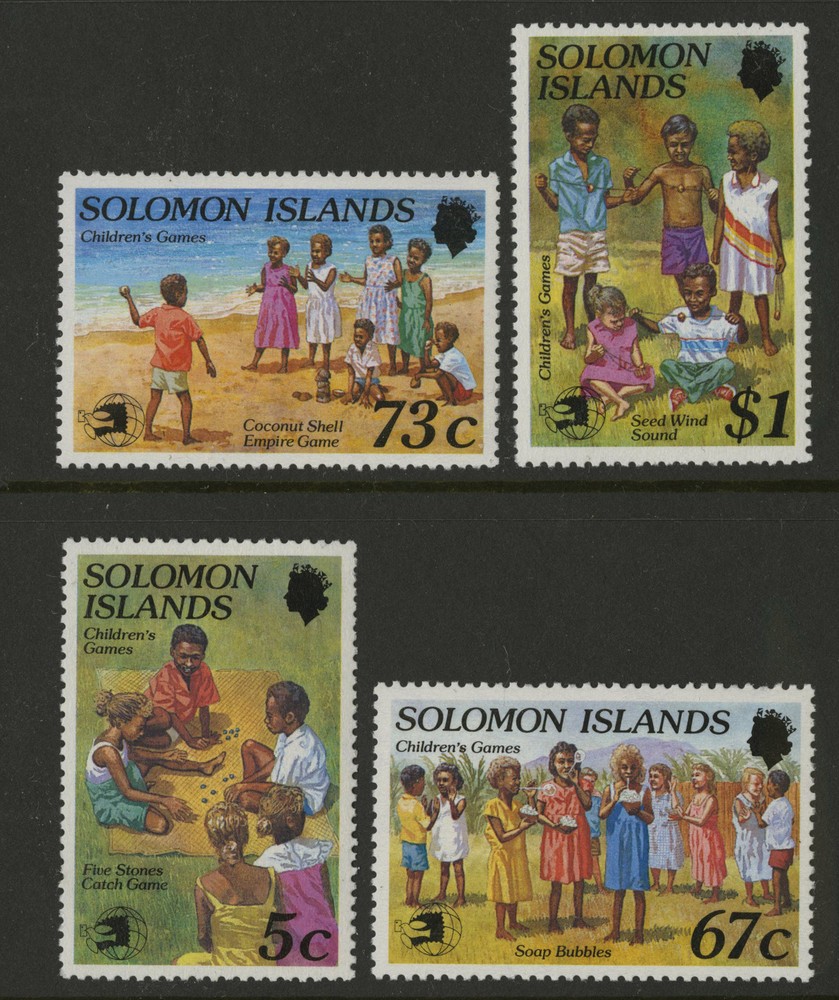 Solomon Islands  1989   Scott # 648-651     Mint Never Hinged Set