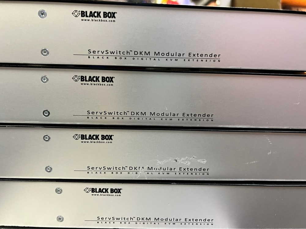 BLACK BOX ACXMODH6FPAC-R2 SERVSWITCH DKM NETWORK MODULAR EXTENDER DVI/USB
