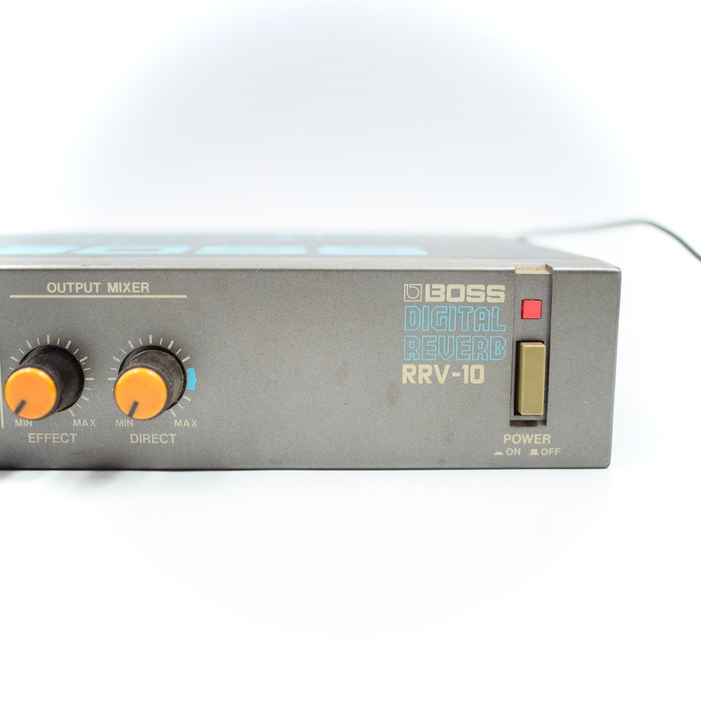 BOSS RRV-10 Digital Reverb Micro Rack Series MIJ Guitar Effect Processor