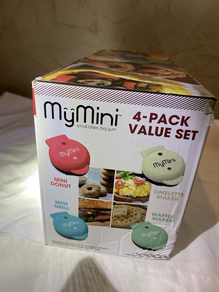 My Mini Brand - Mini Waffle Makers-4pack Great Gift