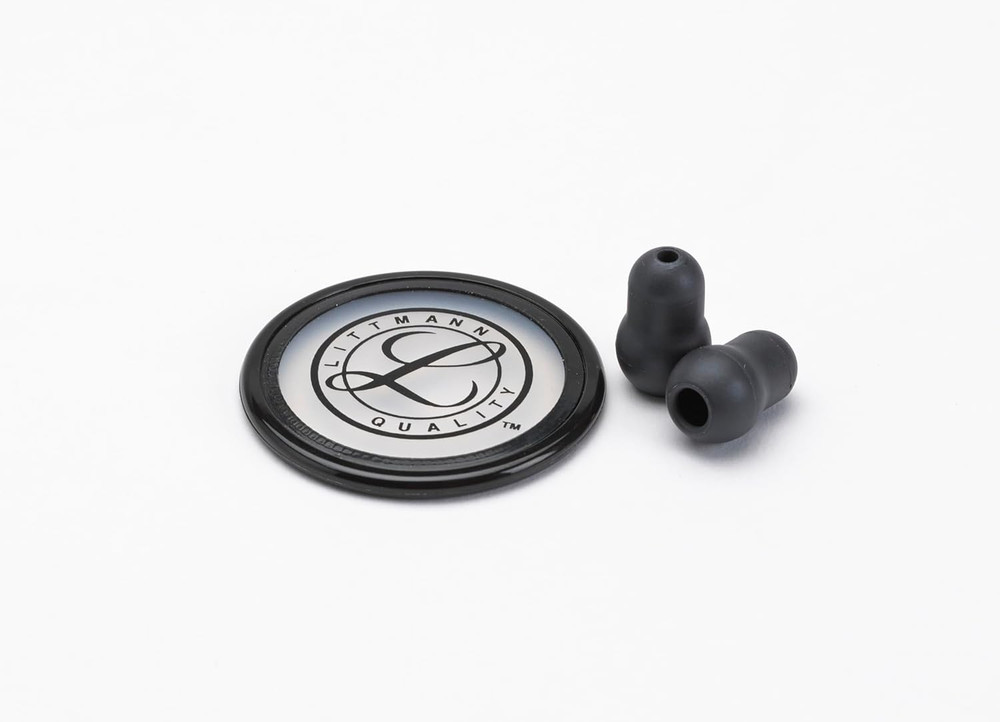 Stethoscope Spare Parts Kit – Black, Compatible with Master Classic II™, Include