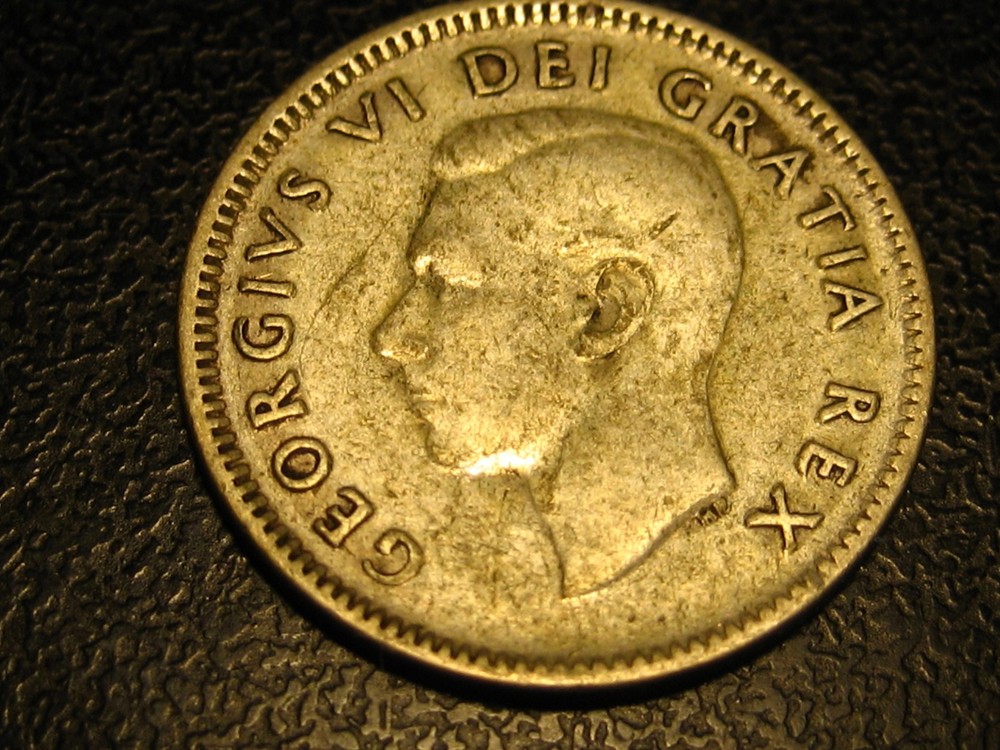 1949 Canadian Dime