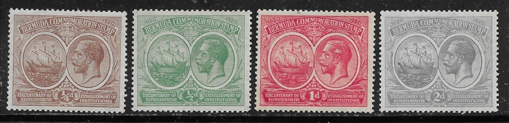 BERMUDA      SC55-69      SG59-67         MINT LIGHTLY HINGED