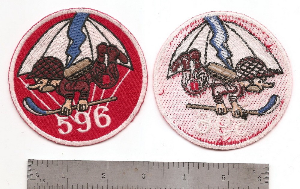 #174  US ARMY 596TH AIRBORNE  PATCH