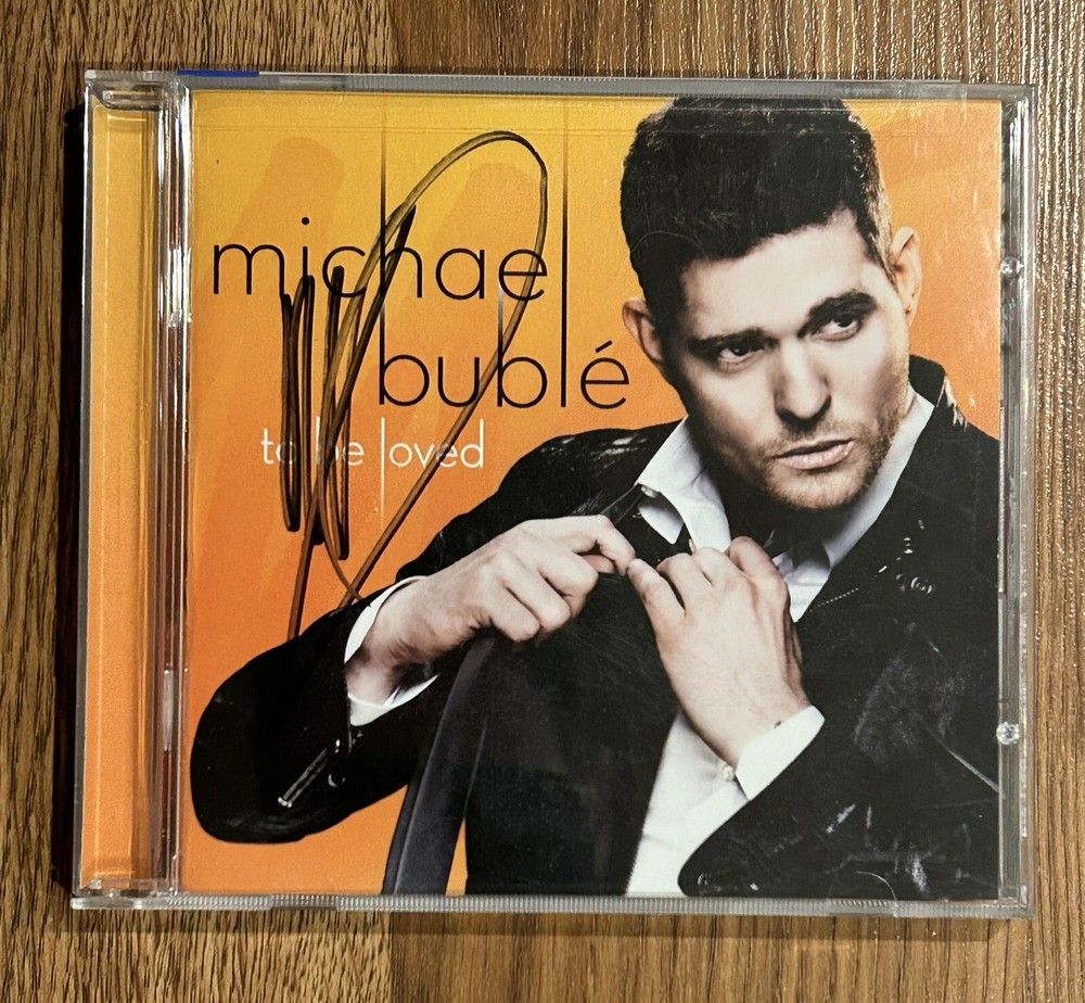 Signed Michael Buble To Be Loved CD autographed