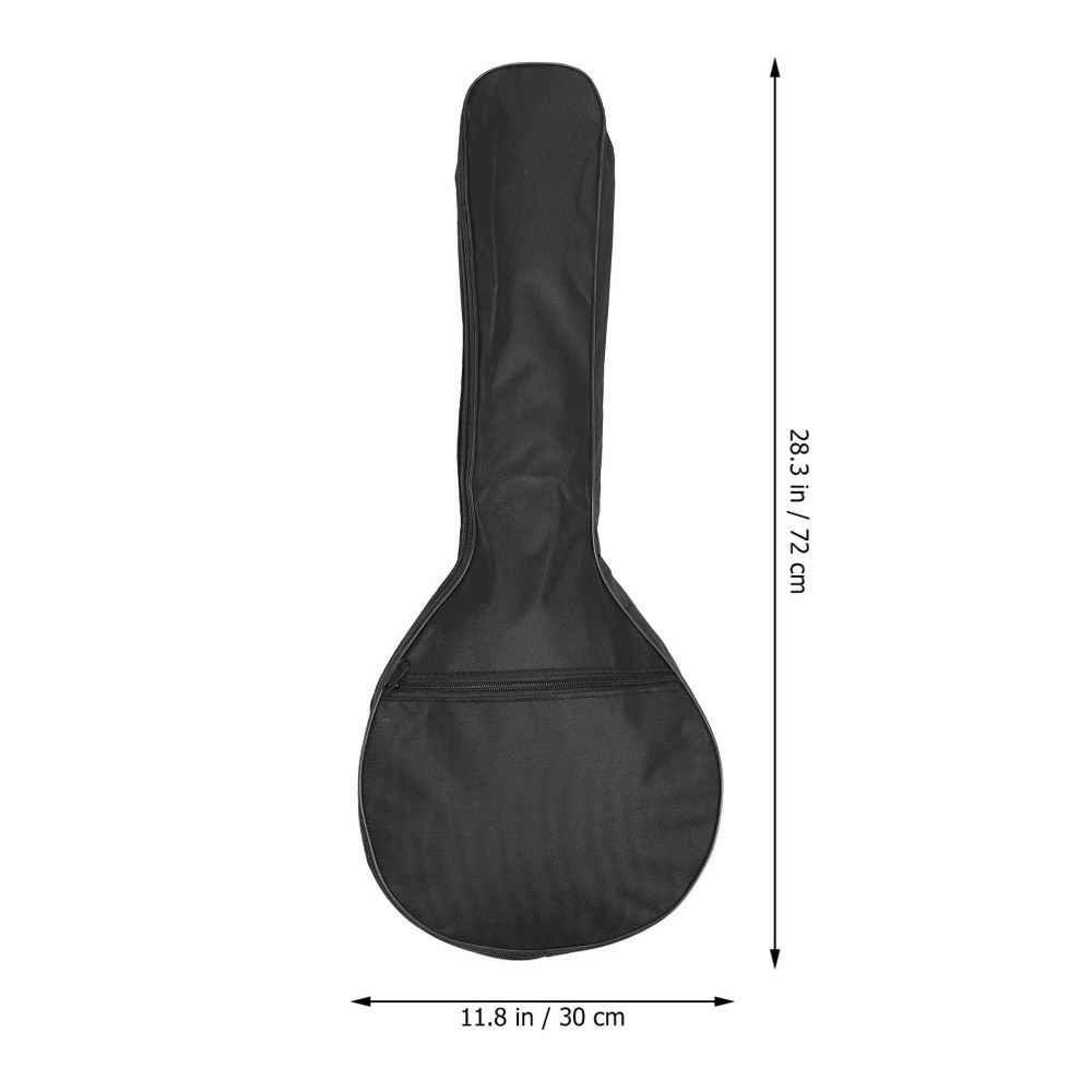 Bowl Back Mandolin Case Soft Strap Bag Musician Backpack Shoulder