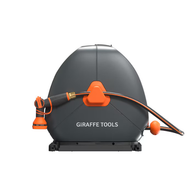 Giraffe Tools Plastic 65-ft Stand Hose Reel