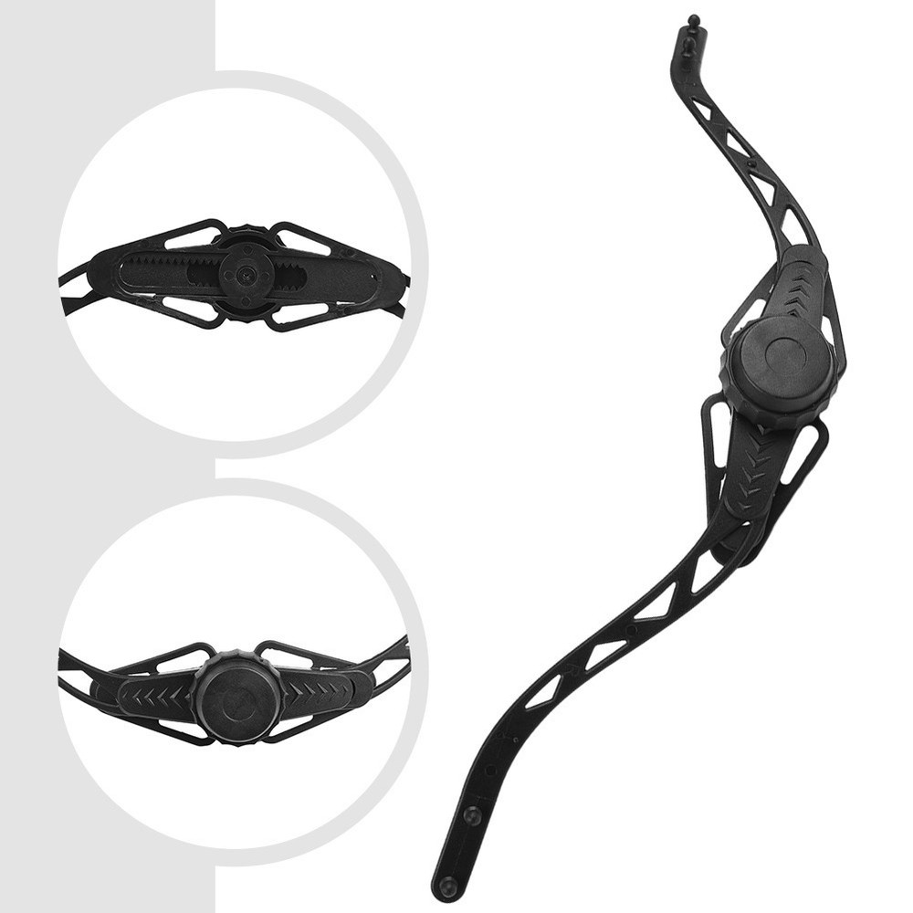 Strap Helmet Adjuster Black Head Locking Buckle Helmet Retention System