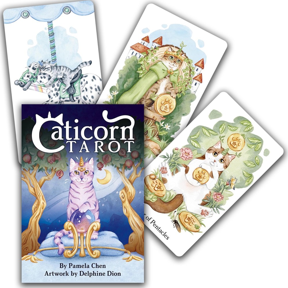 Caticorn Tarot: 78 Tarot Cards & Guidebook