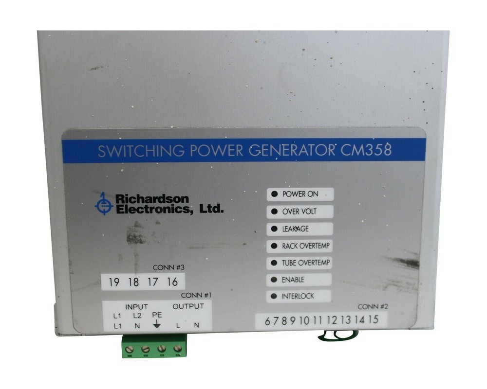 RICHARDSON ELECTRONICS SWITCH POWER GENERATOR CM358F.1