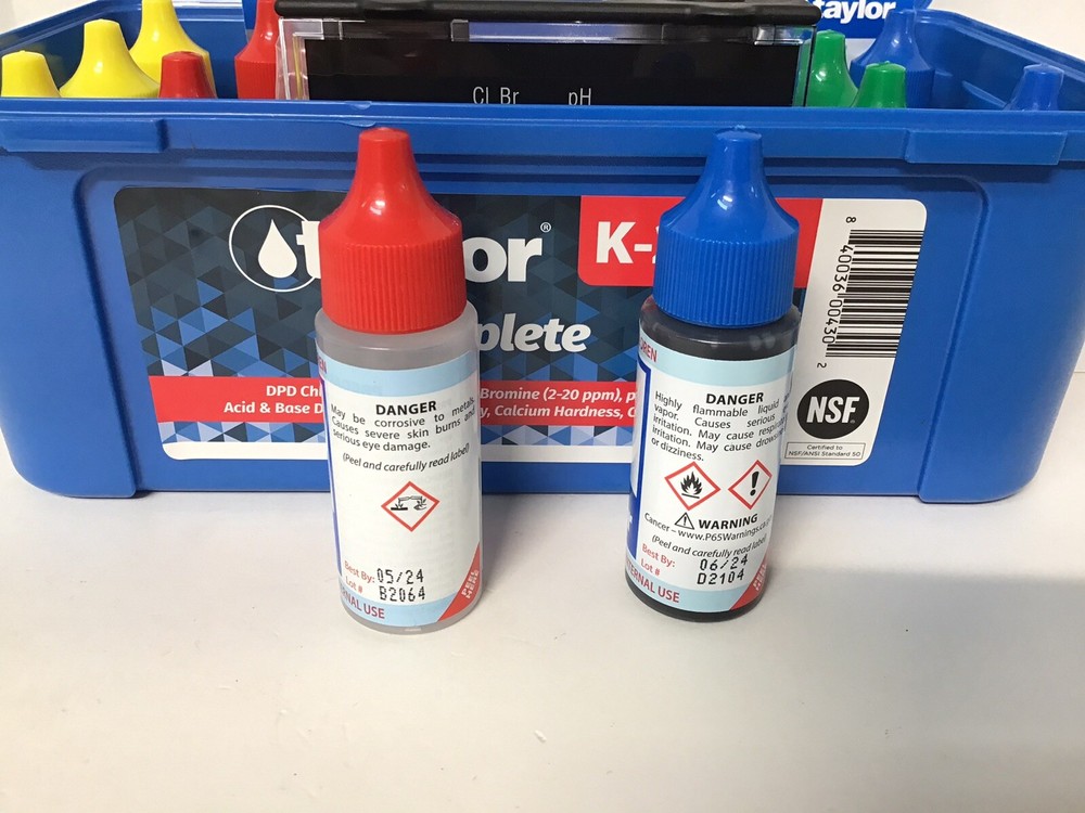 Taylor K2005 Swimming Pool Testing Kit READ PLEASE