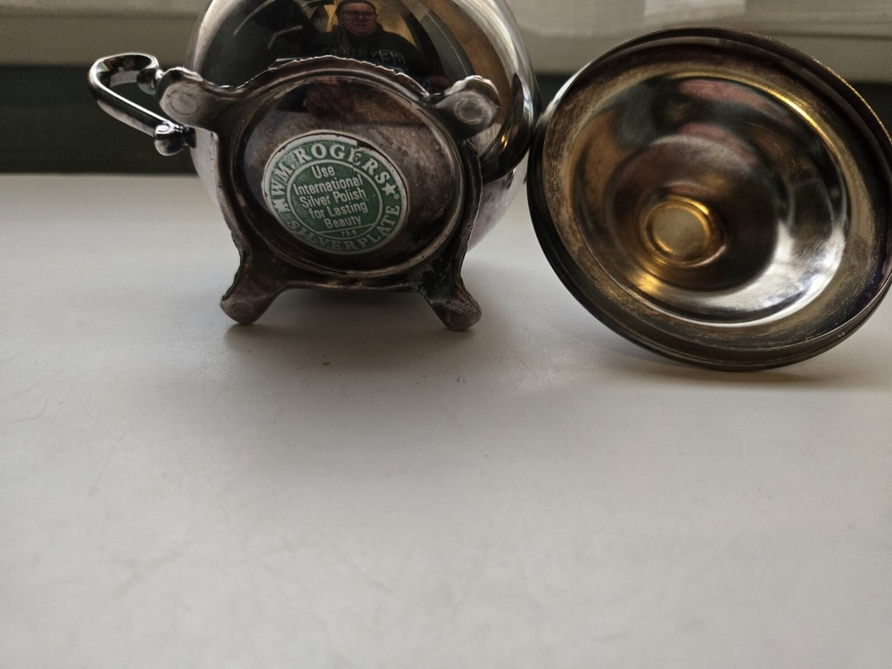 WM Rogers silverplate CREAMER silver plate holloware International Silver