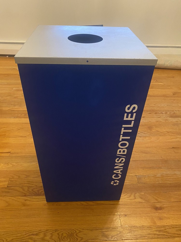 BrightStream 3-Stream Trash and Recycling Receptacles