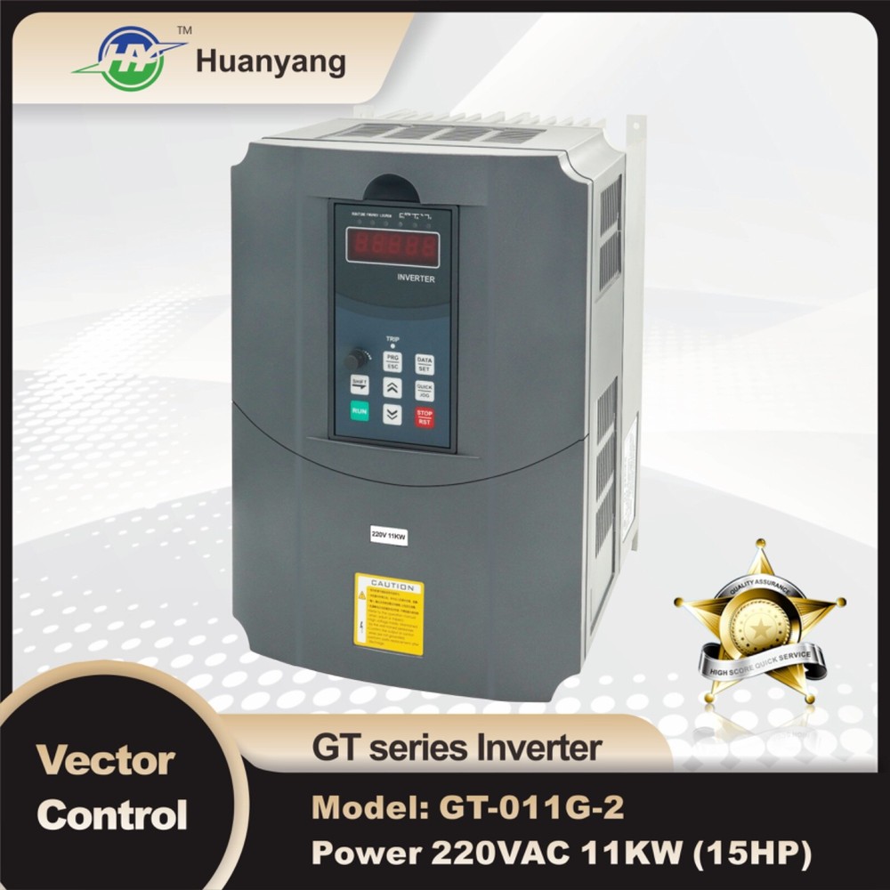 VFD 220V 15HP 11KW Vector Control Variable Frequency Drive Inverter motor CNC