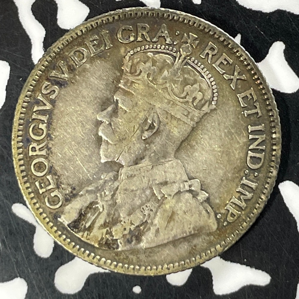 1914 Canada 25 Cents Lot#T4863 Silver!