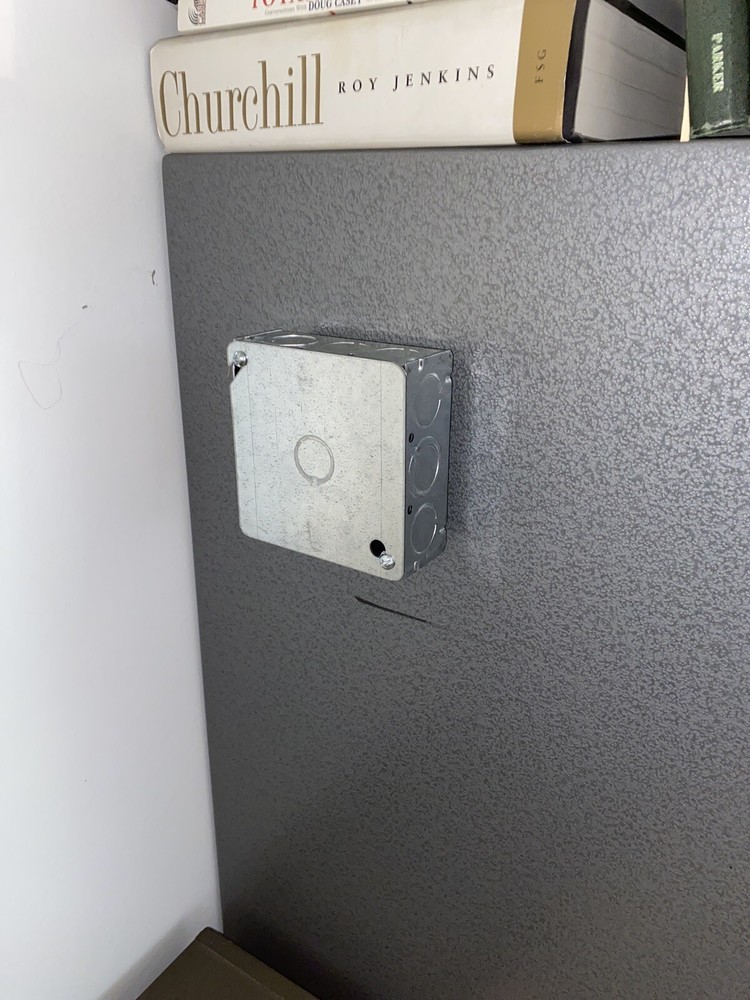 HIDEAWAY Hidden Plain Sight Electrical Box w Magnet HIDE MONEY UNDER THEIR NOSE