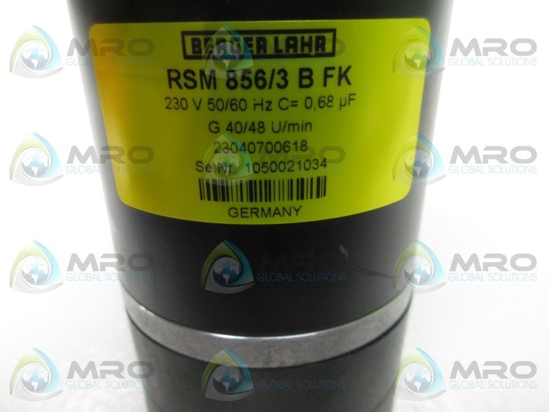 BERGER LAHR RSM856/3BFK MOTOR NSNP