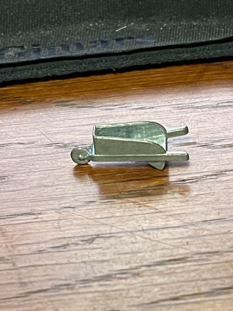1985 German Monopoly - Replacement Metal Token WHEELBARROW