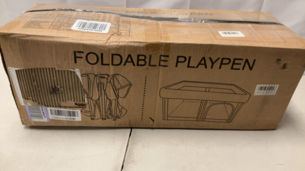 BABELIO Foldable Baby Playpen