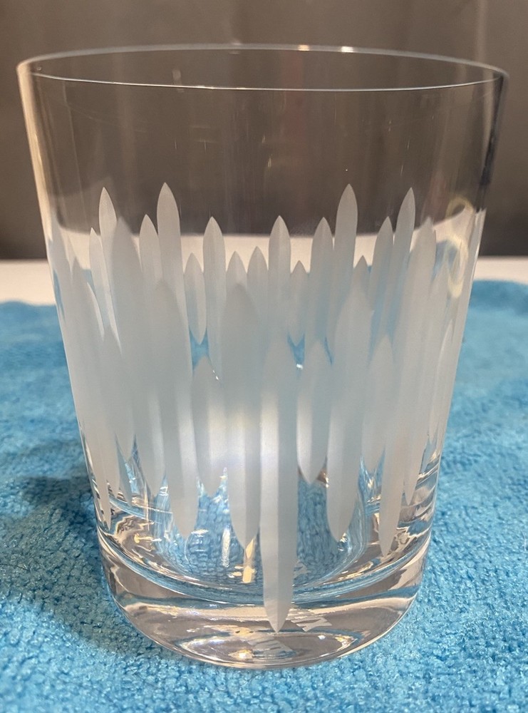Replacement Absolut Elyx Whiskey, Glass ￼10oz 3.75”Tall, 3”D