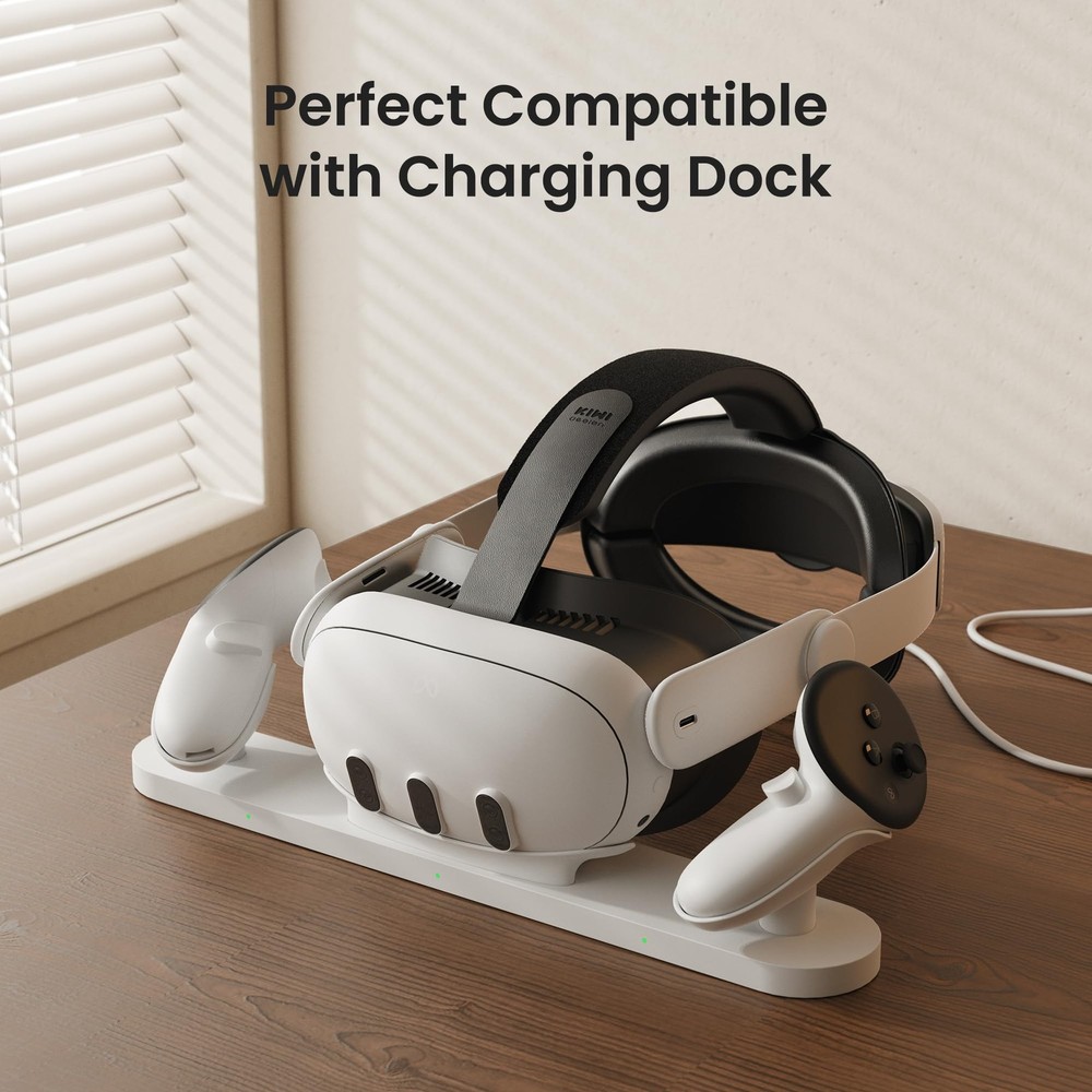 V3 Interface,2 Face Pads with Meta/Oculus Quest 3 Accessories, NOT for Quest 3S
