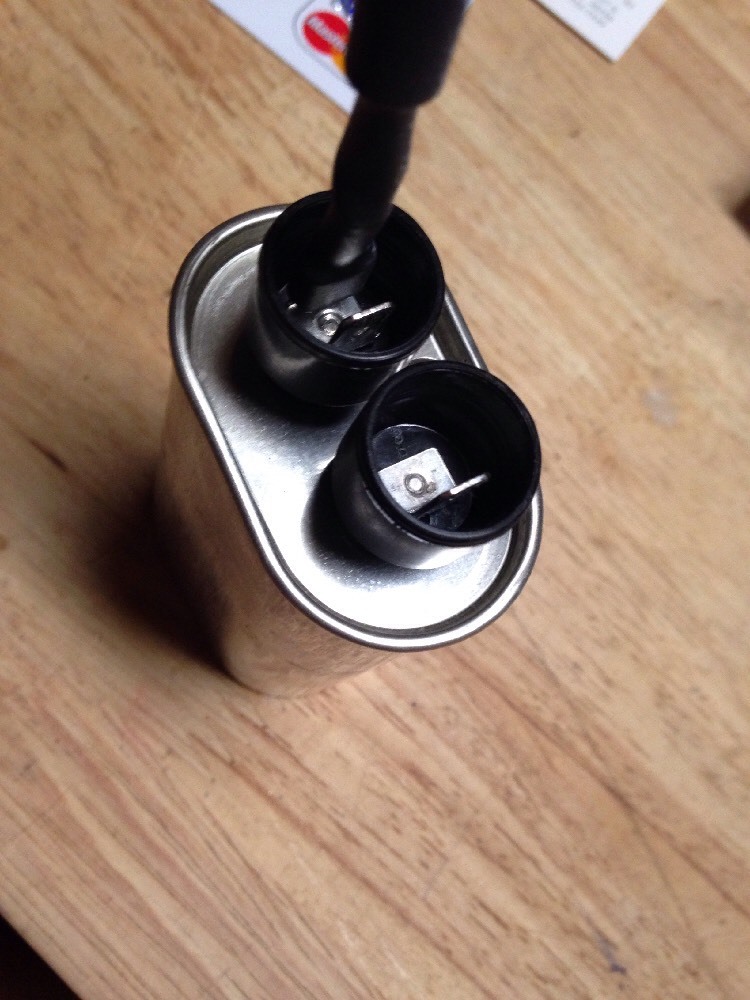 Frigidaire Electrolux High Voltage Capacitor 5304456177 with diode