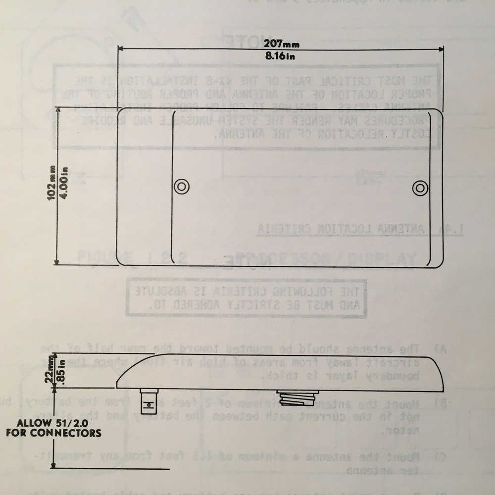 3M Ryan Stormscope WX-8 Install Manual