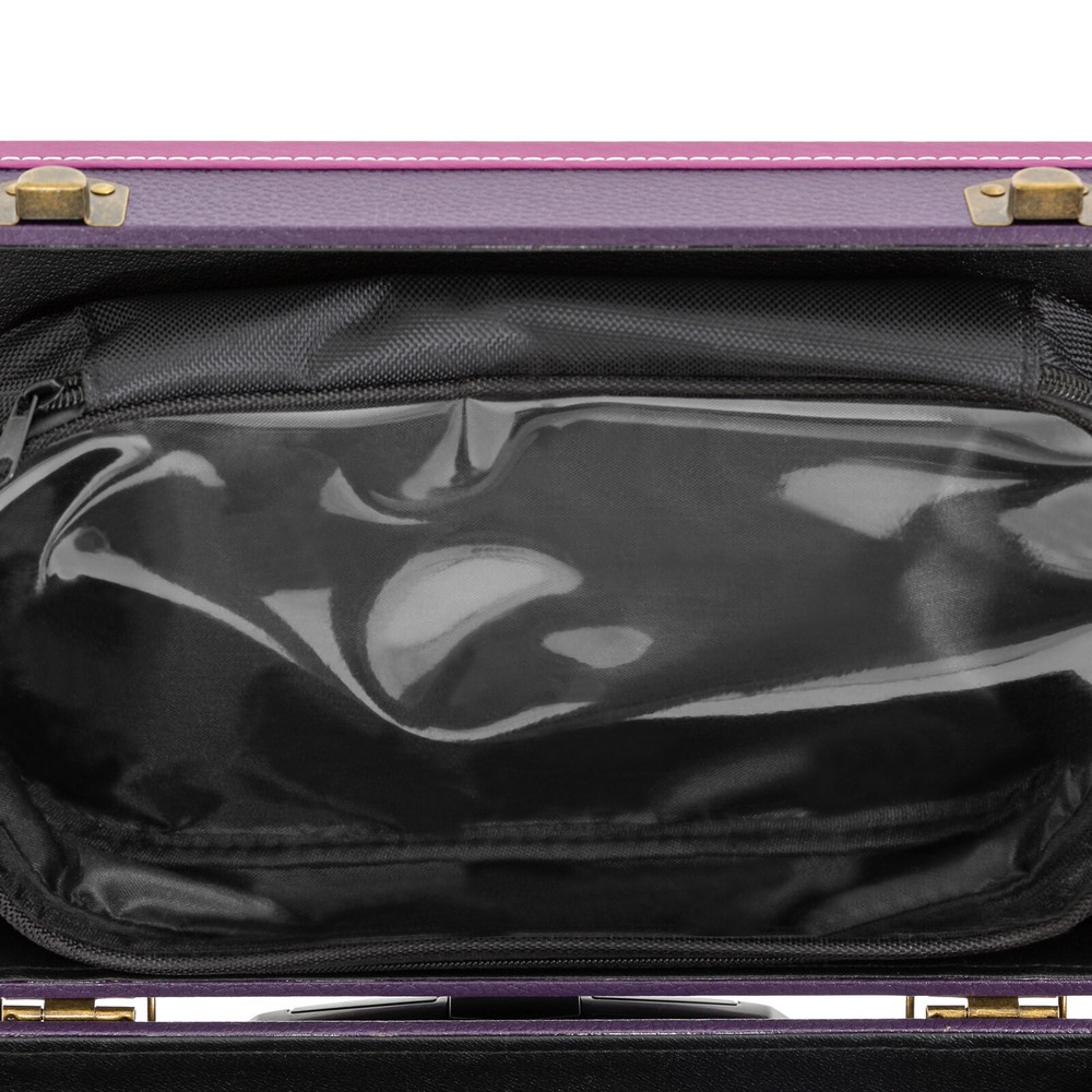 Professional Rolling Makeup Train Case Cosmetic Trolley Makeup Storage Organizer