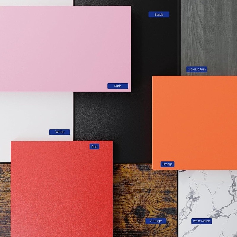 Small Desk W/ 2 Fabric Drawers Home Office Study Compact Space Solutions New