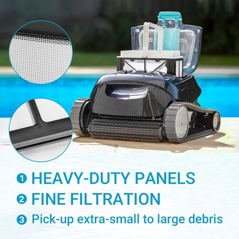 for DOLPHIN 9991468-R4 Spring Filter Panels (4 PACK)