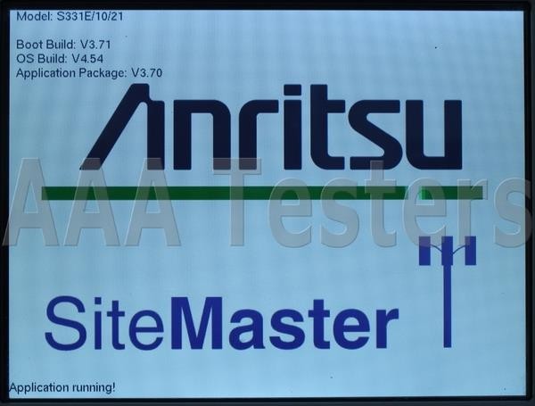 Anritsu Site Master S331E Cable & Antenna Analyzer SiteMaster w/ Options 10 & 21