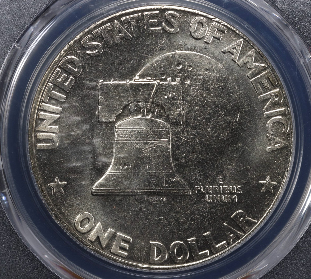1976-D Type 1 $1 Eisenhower Dollar PCGS MS64