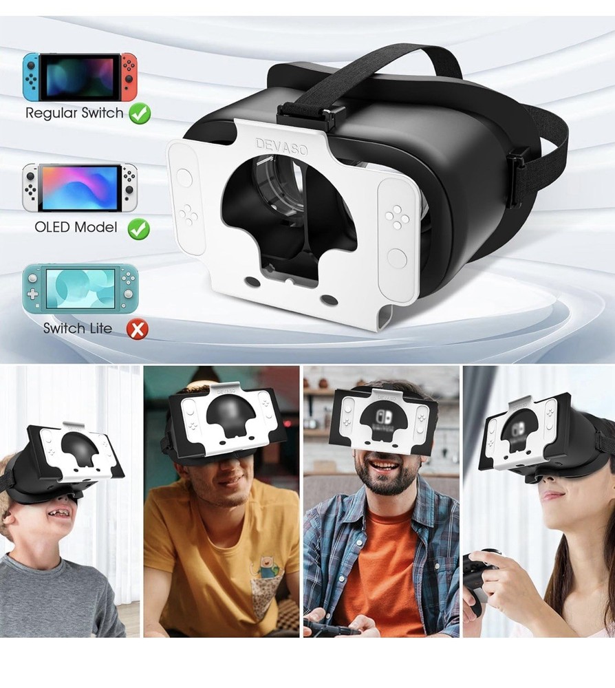 VR Headset for Nintendo Switch OLED & Switch VR Labo 3D VirtuaL FAST SHIP