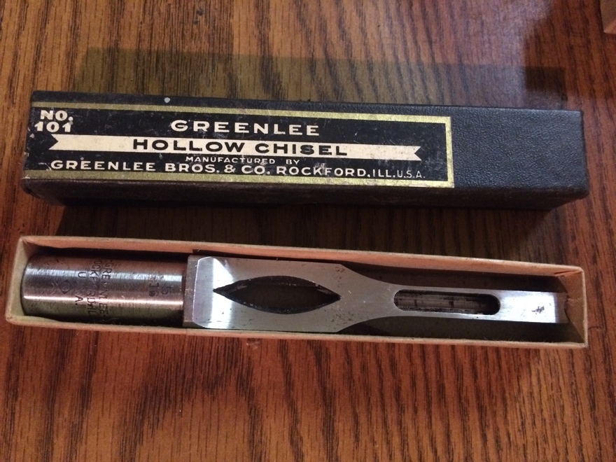 Greenlee 5/16" Hollow Mortise Chisel