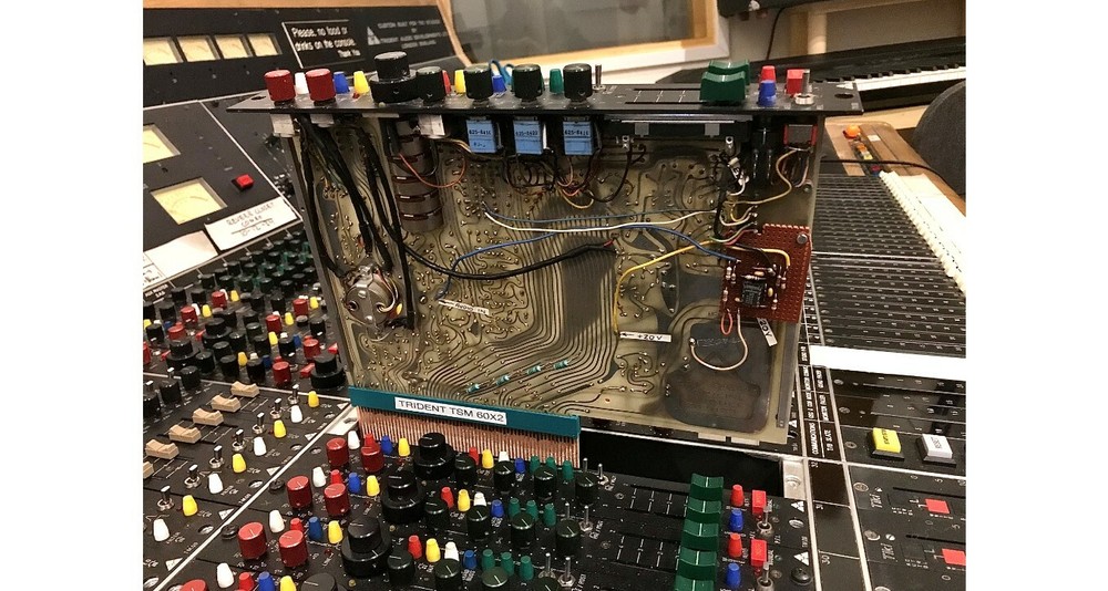 Trident TSM Recording Console Extender Board Riser KIT FORM