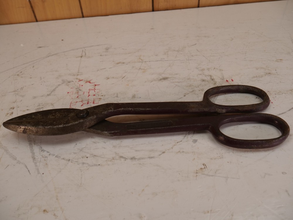 Vintage Stanley Tin Snips 1550 TESTED