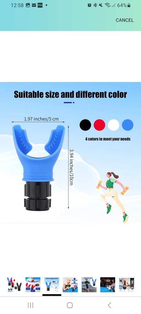4 Pcs Portable Muscle Trainer Adjustable Exercise Device Exercise Trainer wit...