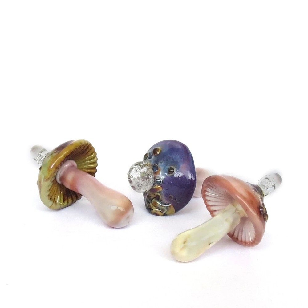 Mushroom Cap Lampwork Mashers - Lampwork Tool