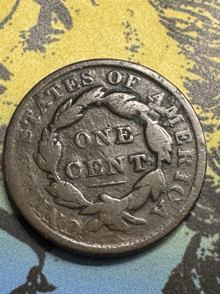 1831 Large Cent, Coronet Head, 99c shipping