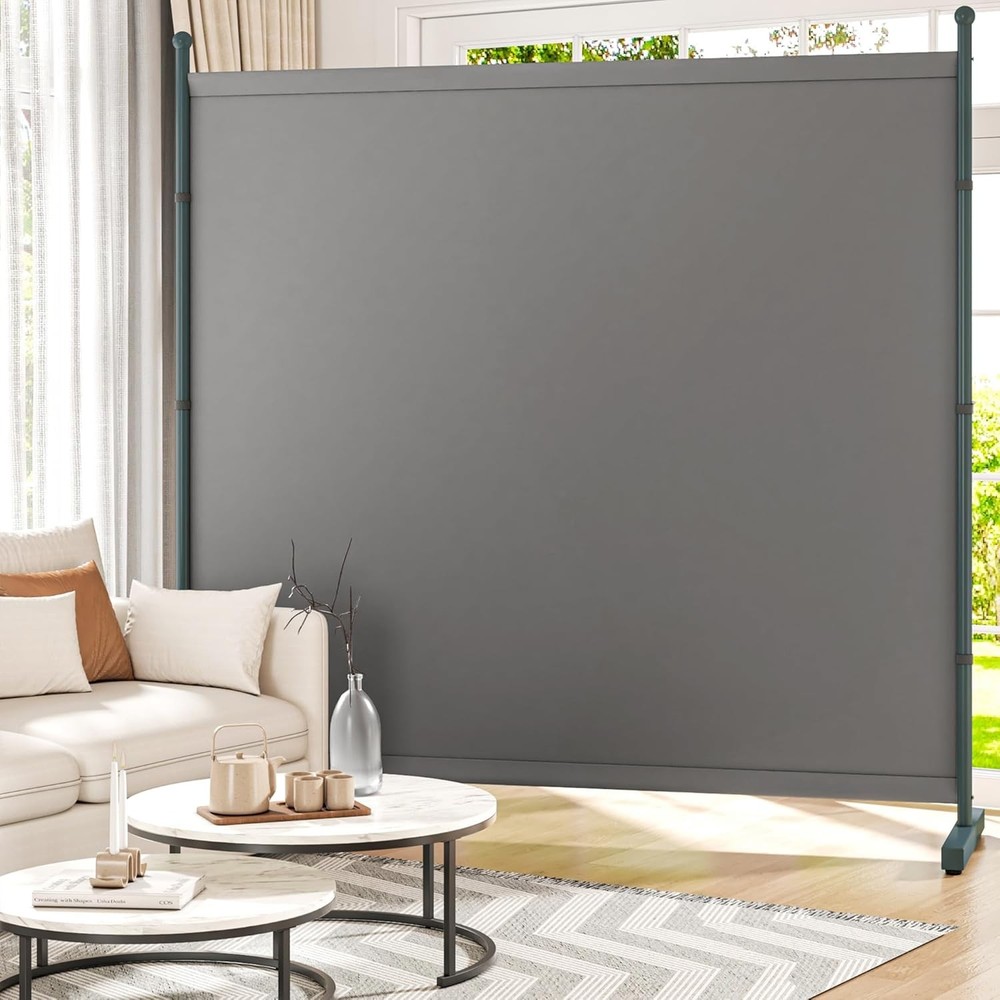 6FT Extra Thick Single Panel Room Divider Heavy Duty Privacy Partition Screen