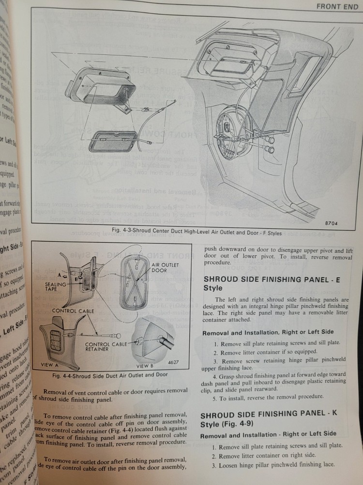 1981 Fisher Body Service Manual