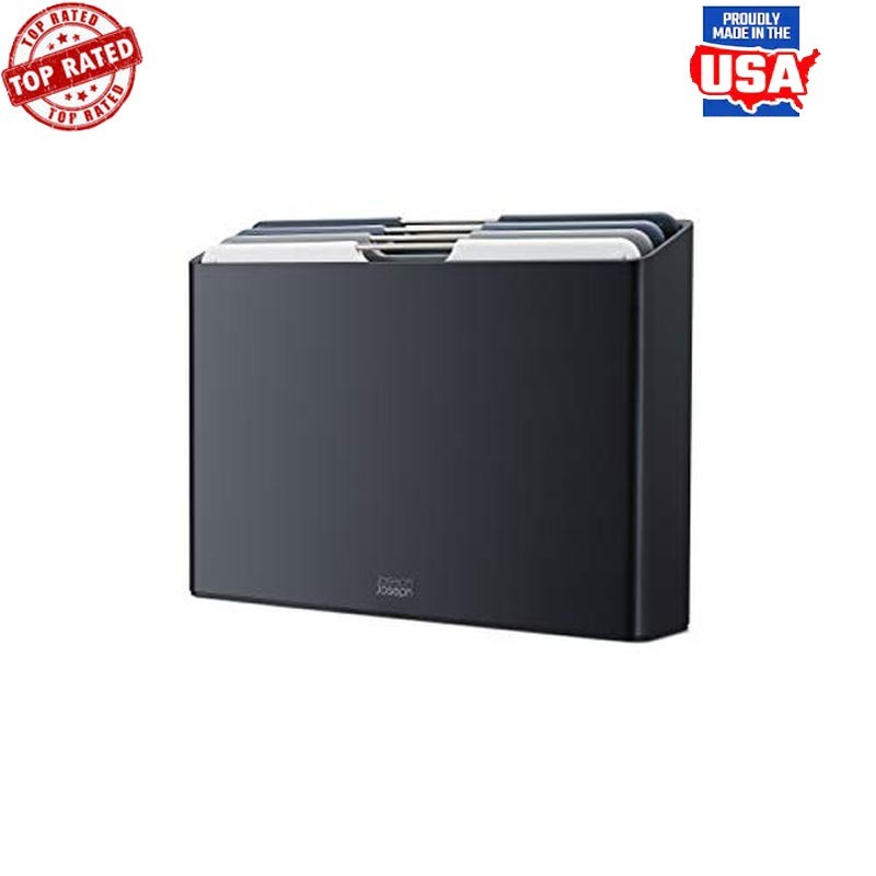 Color Coded Cutting Board Set Non Slip Double Sided Easy Storage Dishwasher Safe