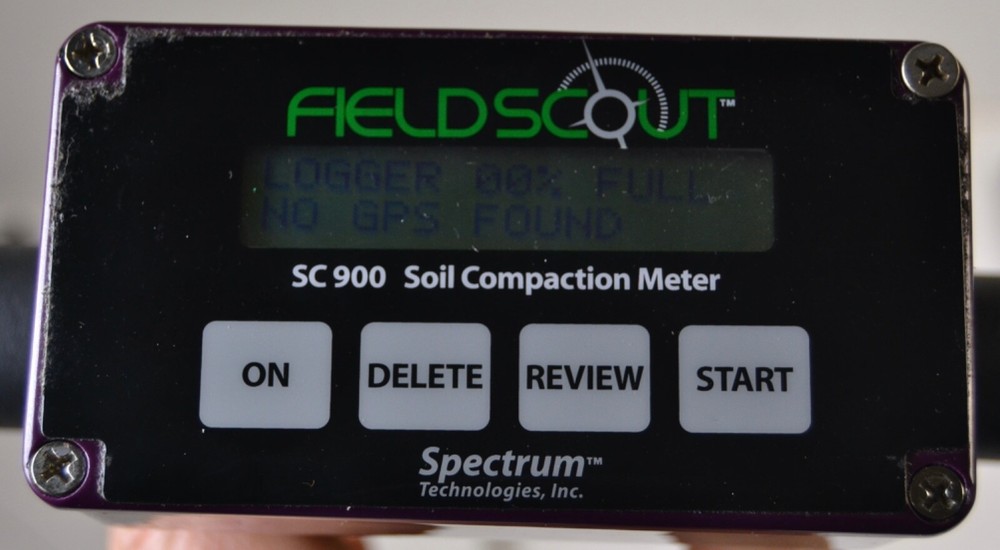 Spectrum Technologies FieldScout SC900 Soil Compaction Meter w/Case, software