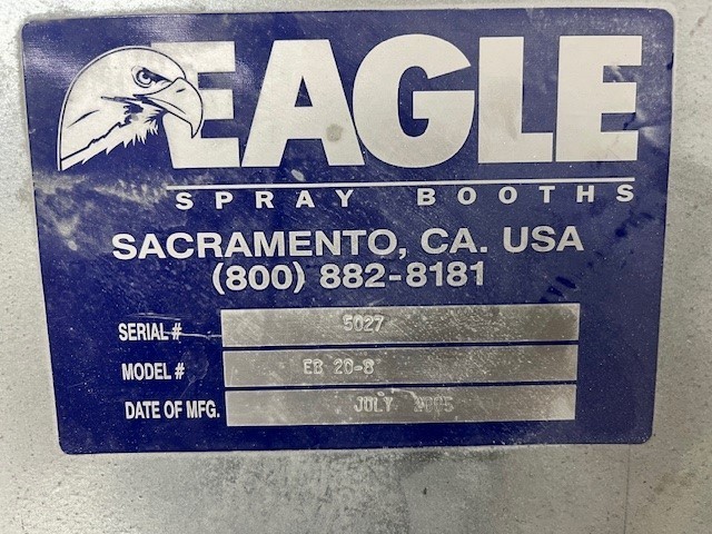 Eagle Air Sanding Wall – Industrial Air System – Stack & Engine Included – 2005