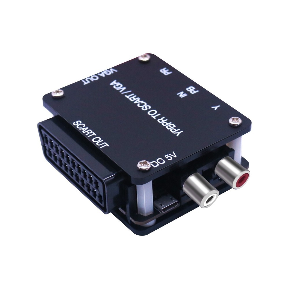 For Game Console Set-top Box Game Video Transcoder YPBPR to Vga Rgbs SCART/VGA