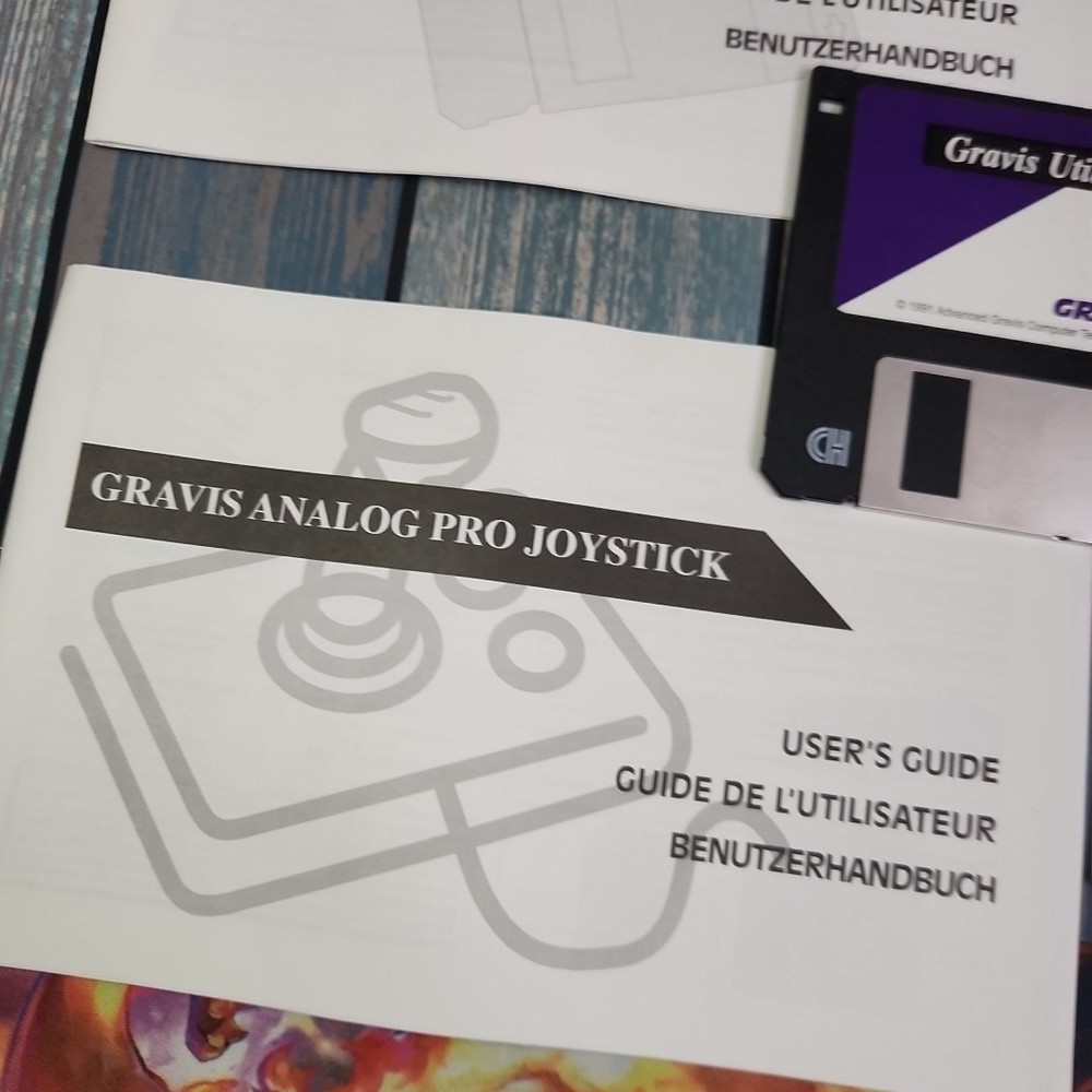 Gravis Utilities 3.5" Floppy Disk 1991 Software Tool for PC – Vintage