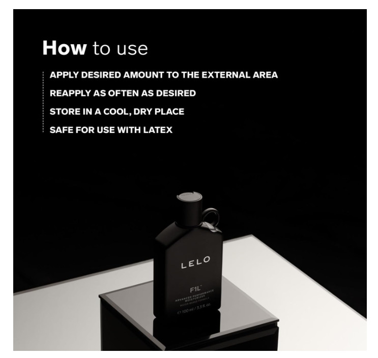 F1L Silky Smooth Water-Based Lubricant, Personal Lubricant Water Based, Personal