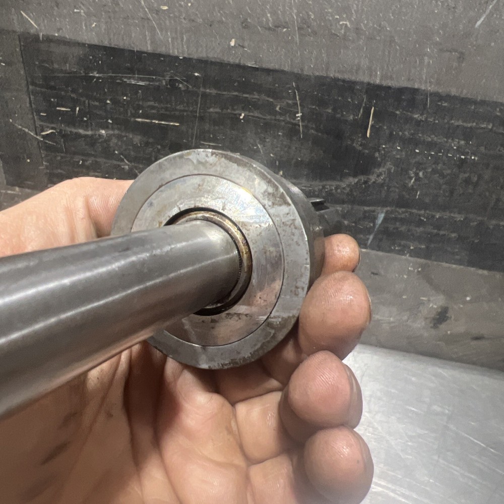 PRONIC Tapping Device Screw Drive Shaft & Bearing. Used Surplus